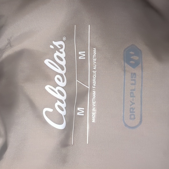 CABELA'S* dry fit camo jacket lined 6pckt zip/snap front dbl placket visor hood - Picture 12 of 16